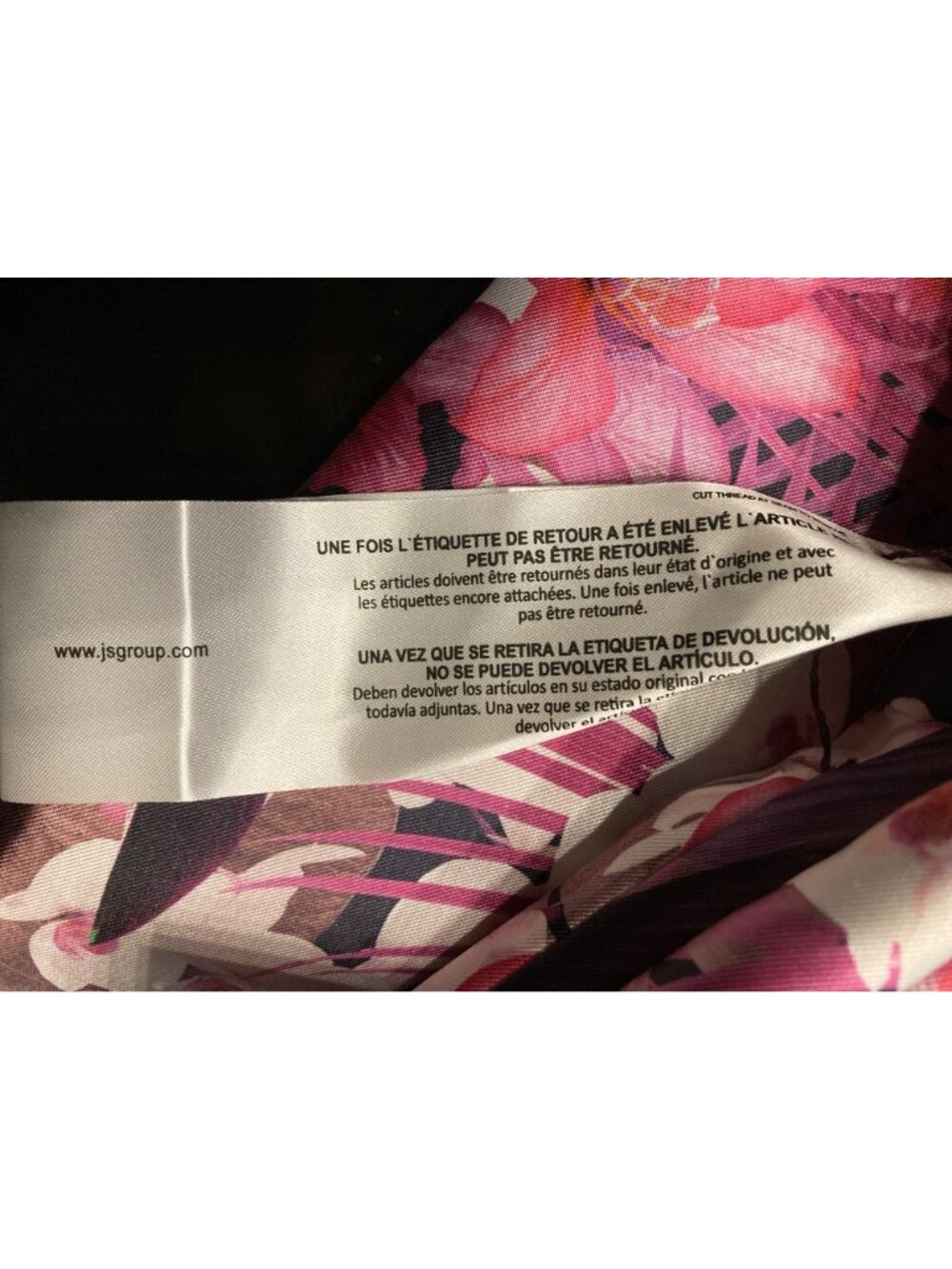 Kay Unger Lucienne Strapless Maxi Gown Magenta Floral Dress Size 10 New With Tag - Picture 7 of 8